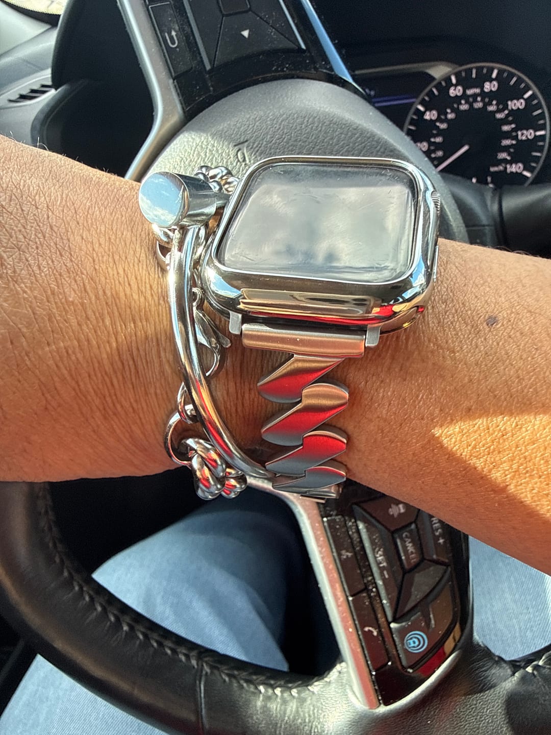 Customer photo review of Audra Bracelet Stack