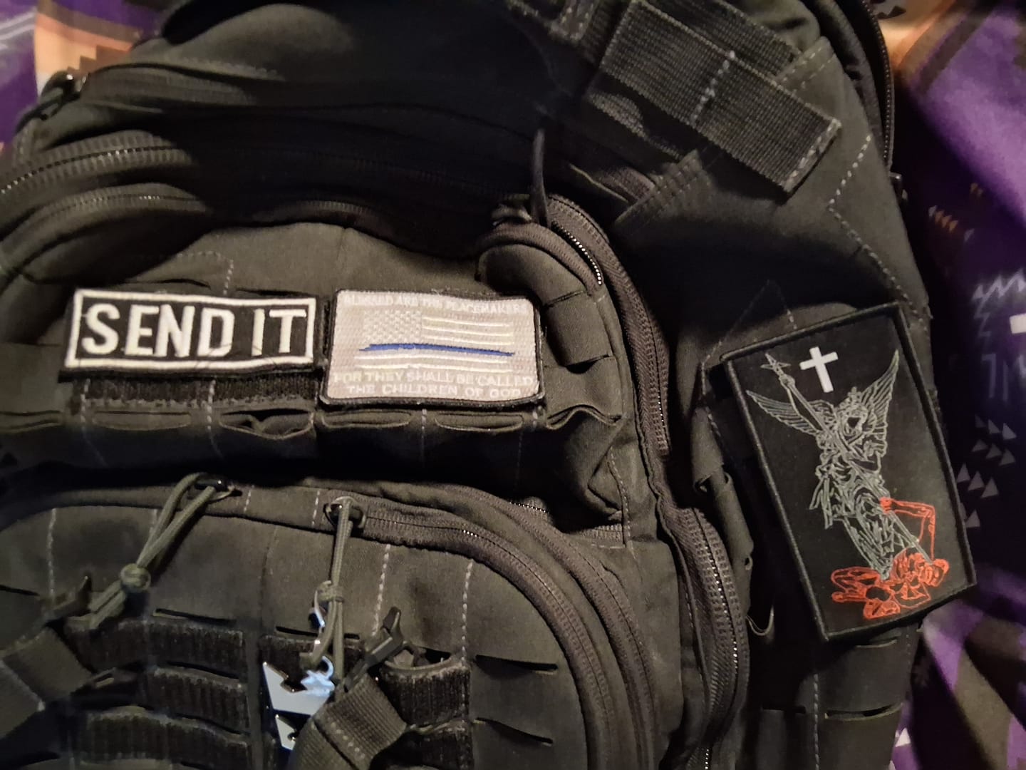Customer photo review of SAINT MICHAEL Patch