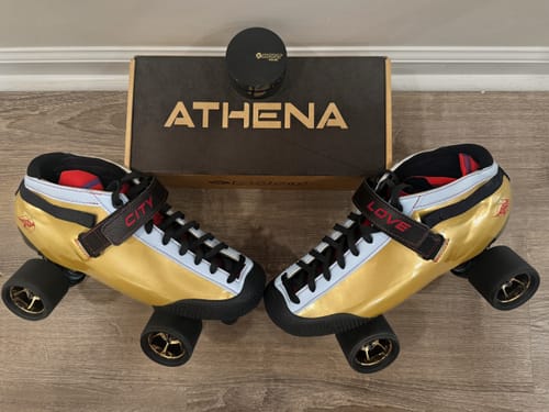 Customer photo review of Roller Skate Toe Plugs