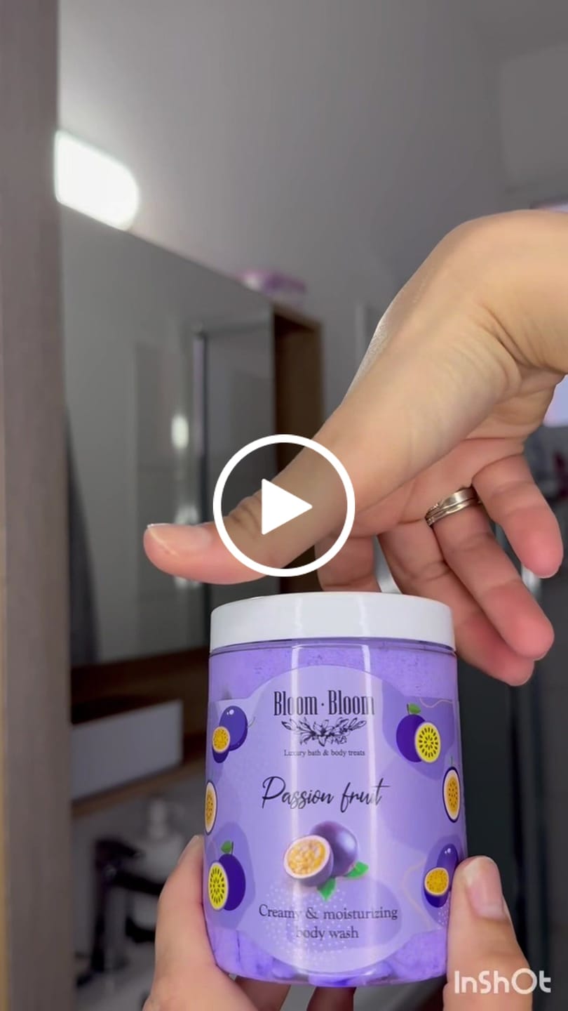 Customer video review of Σαπουνοπαγωτό Passion Fruit