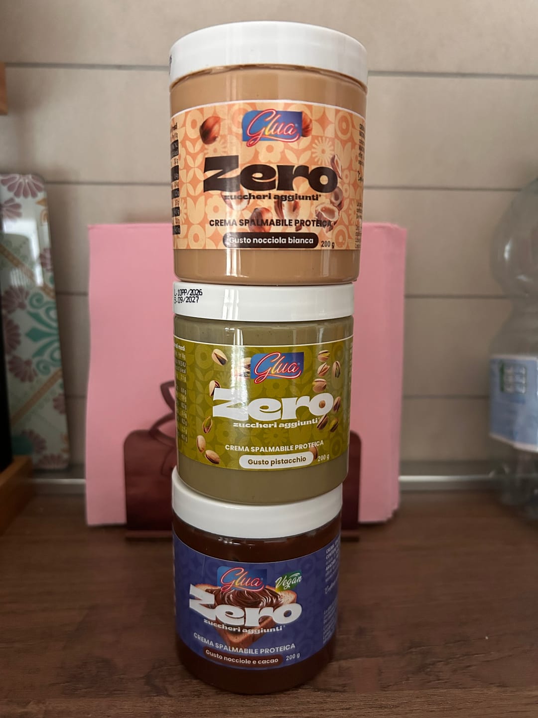 Customer photo review of Crema spalmabile proteica al pistacchio