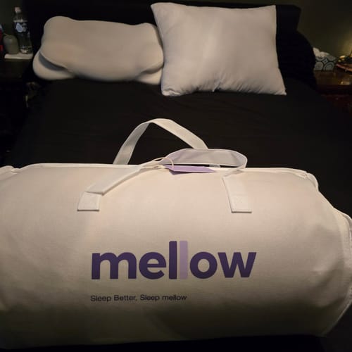 Customer photo review of Waterproof & Stain-Resistant Hotel Pillow