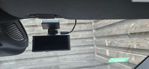 Customer photo review of Redtiger F7NT Touch Screen 4K Dual Dash Cam