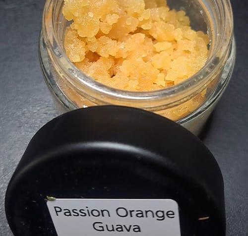 Customer photo review of Passion Orange Guava | THCA Crumble