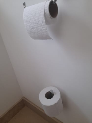 Customer photo review of 100% Recycled Toilet Paper