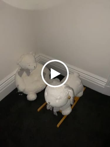 Customer video review of Bear Armchair with Rattle | White & Grey