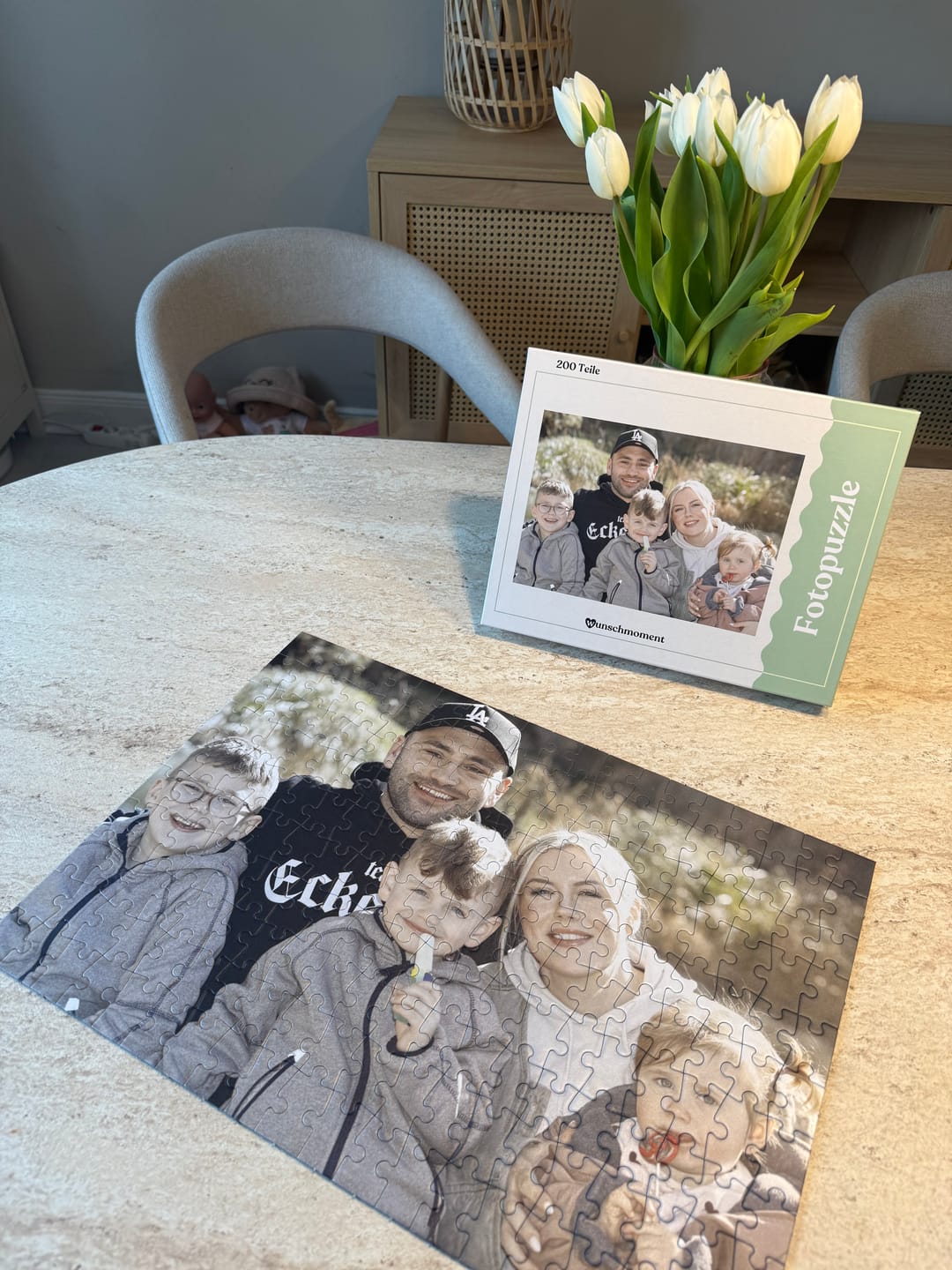 Customer photo review of Personalisiertes Fotopuzzle