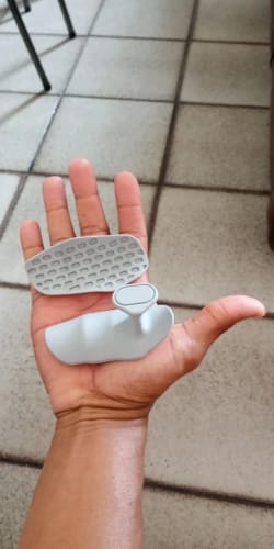 Customer photo review of Pro Rubber Gym Grip Pads