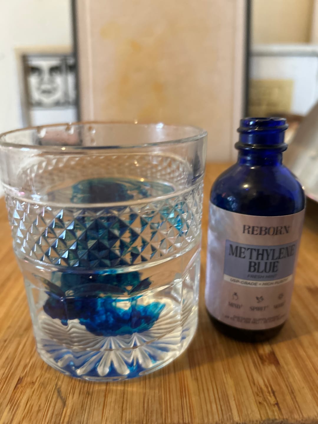 Customer photo review of Methylene Blue Tincture