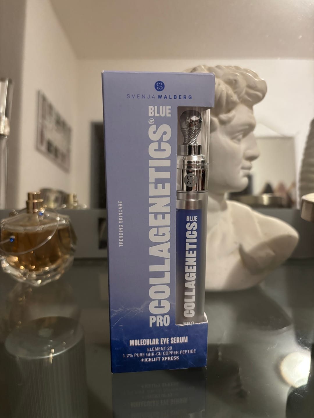 Customer photo review of BLUE COLLAGENETICS® PRO