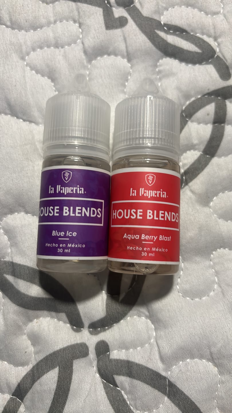 Customer photo review of House Blends E-Liquids