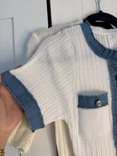 Customer photo review of Sandro jeans dress