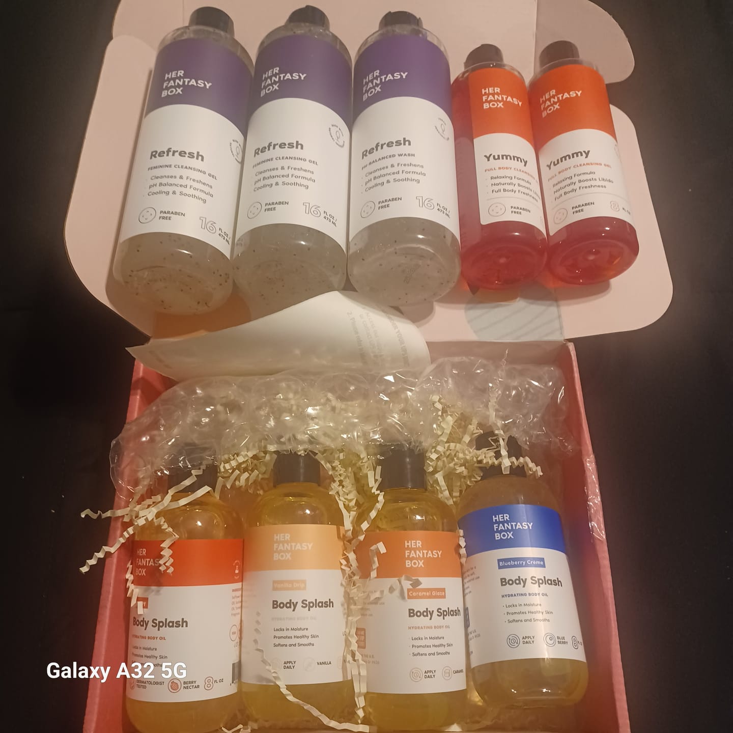 Customer photo review of Refresh Plant Based Yoni Gel Wash (pH Balancing) - 3 pk