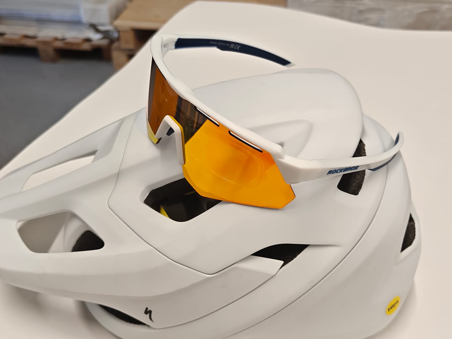 Customer photo review of Polaryzacyjne Okulary z 4 Wymiennymi Soczewkami