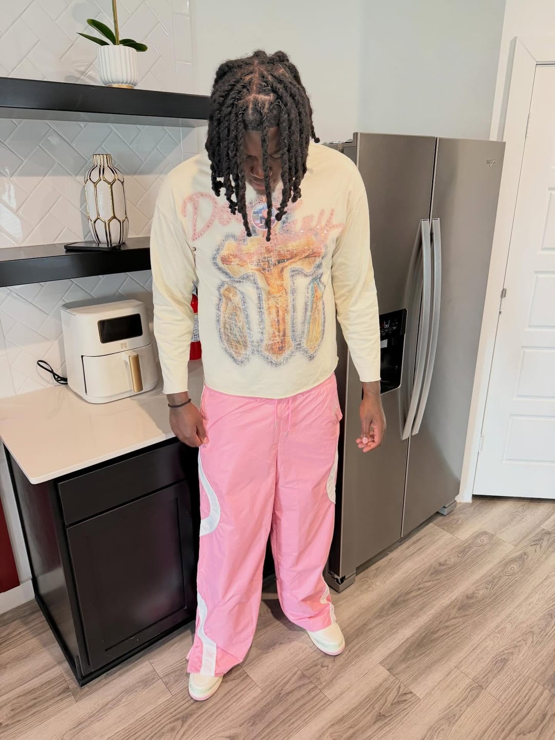 Customer photo review of DEAD FAITH Flannel Longsleeve-402