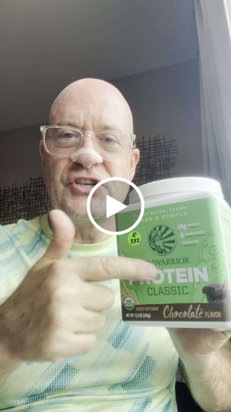 Customer video review of Sunwarrior Classic Protein - Chocolate (375g) - Rescue