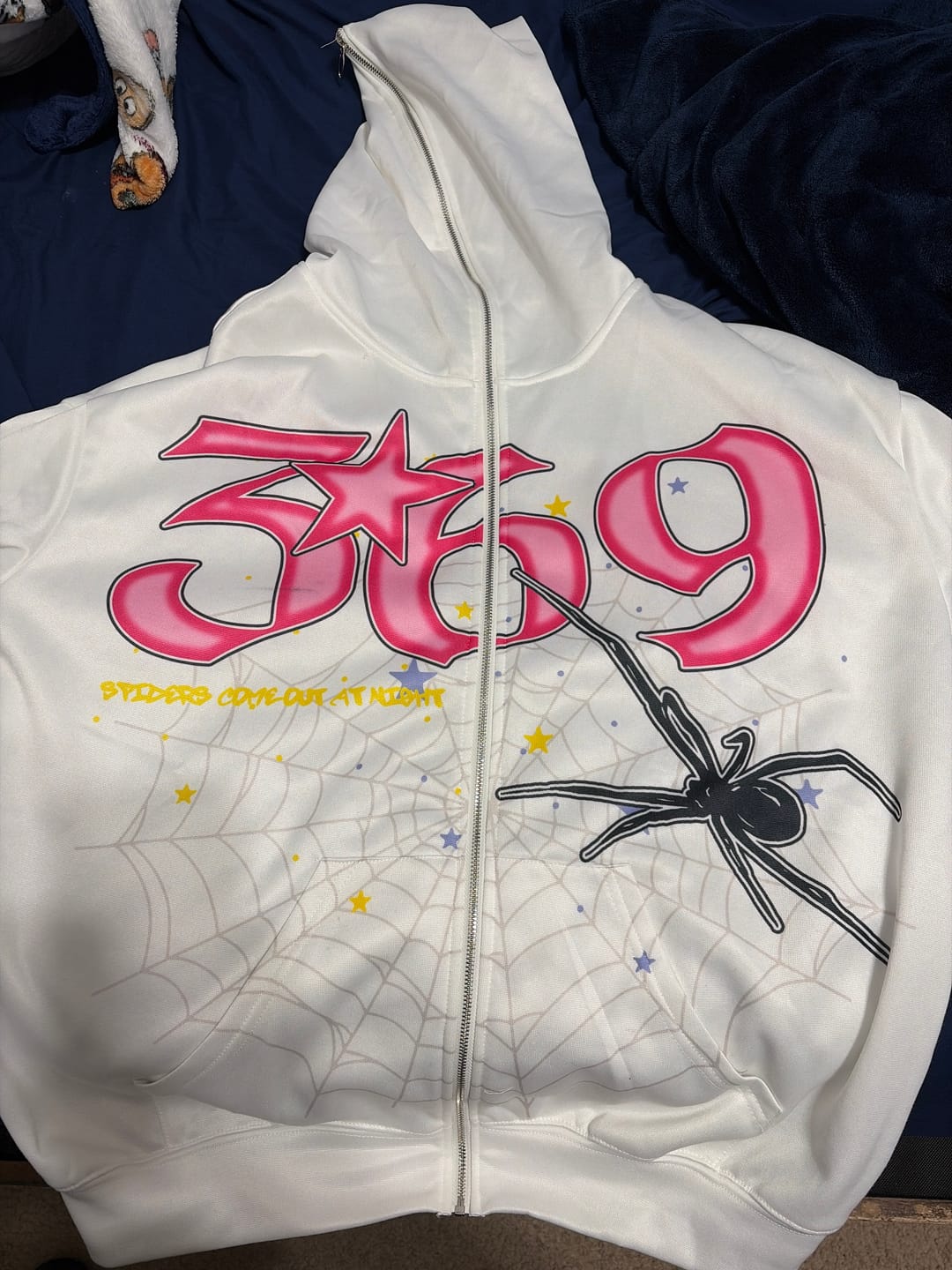 Customer photo review of Spider Full-Zip Fleece Hoodie