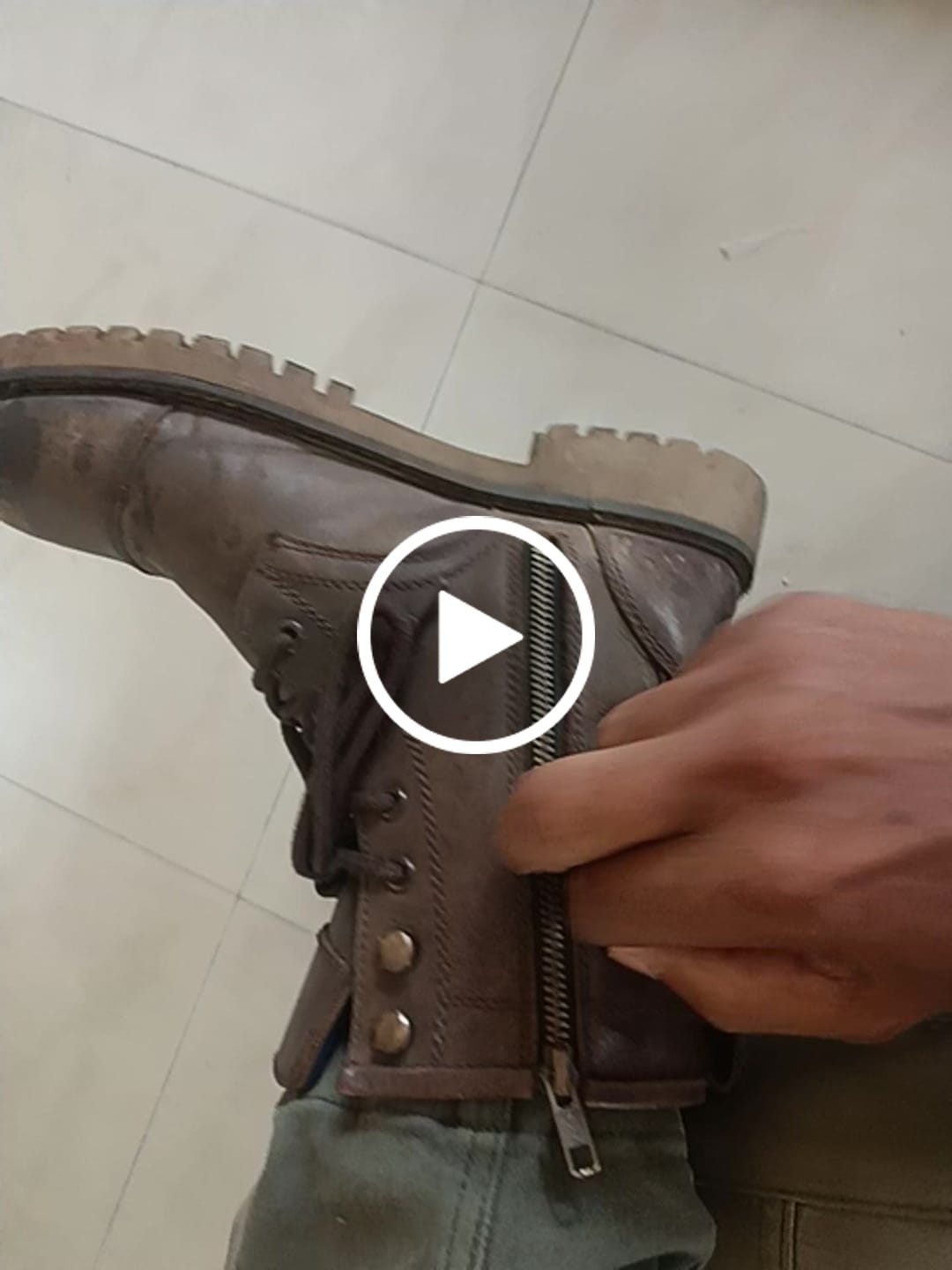Customer video review of boots brute mocha
