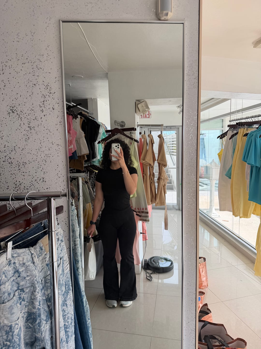 Customer photo review of W446 - Curve Seamless Compression Top - New Colors