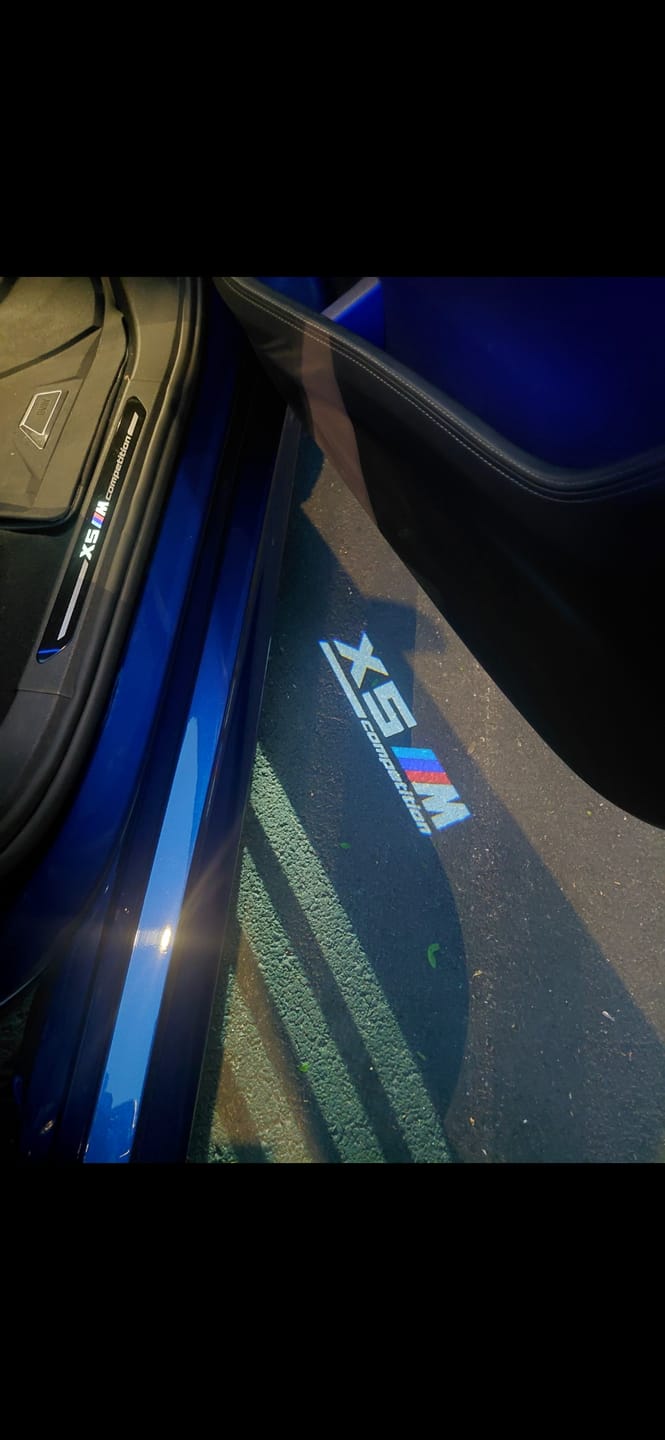 Customer photo review of BMW LED Car Door Welcome Logo Shadow Lights | E/F Chassis