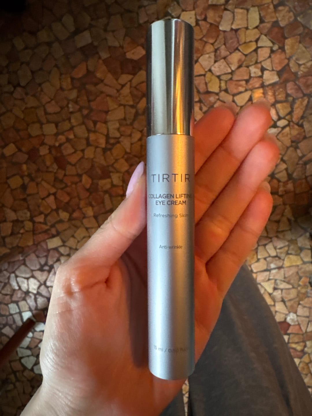 Customer photo review of Krēms ādai ap acīm TIRTIR Collagen Lifting Eye Cream