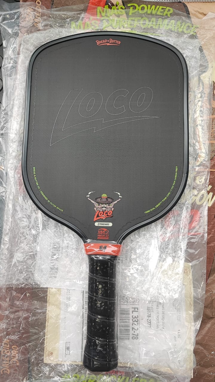 Customer photo review of The Loco 16mm Pickleball Paddle Standard