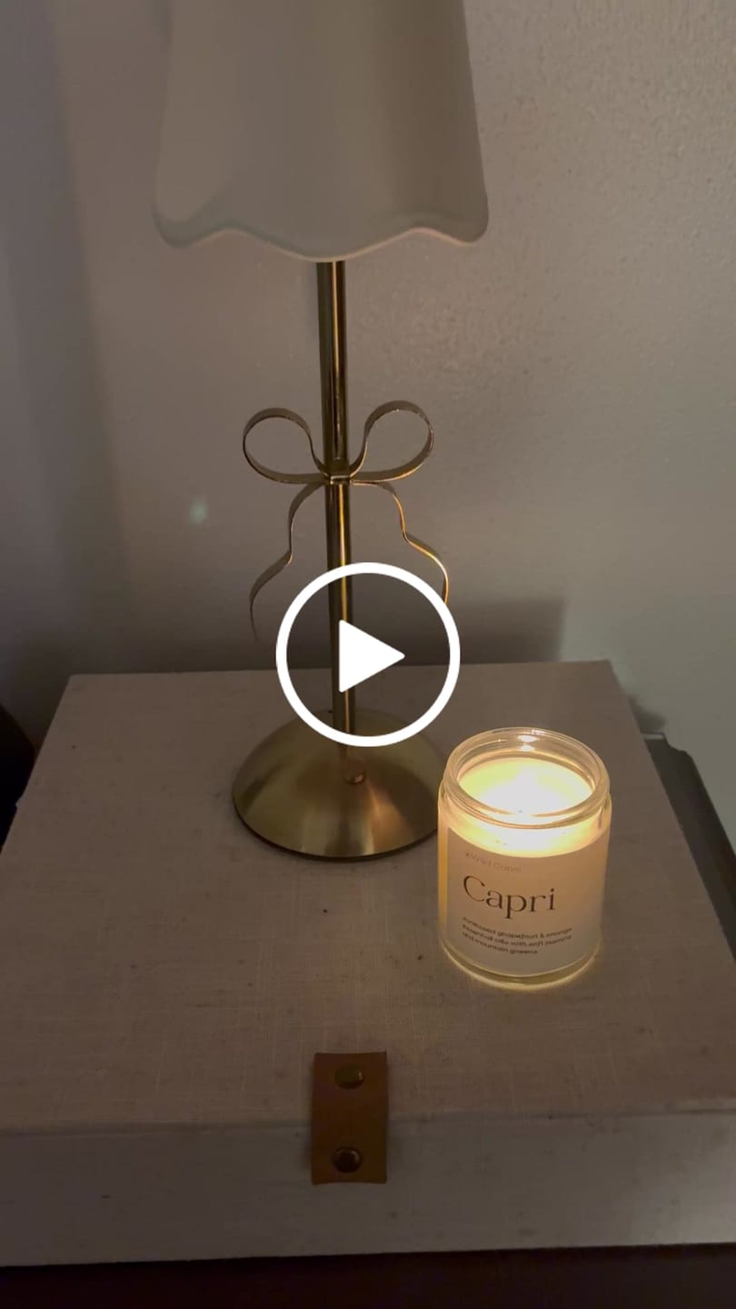 Customer video review of Wild Capri Candle