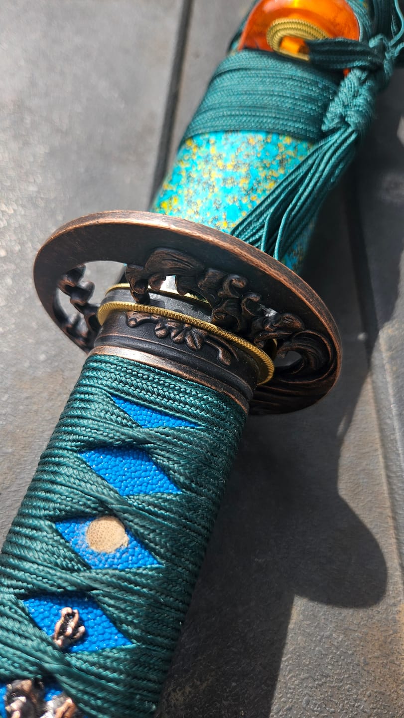 Customer photo review of Custom Your Own Katana
