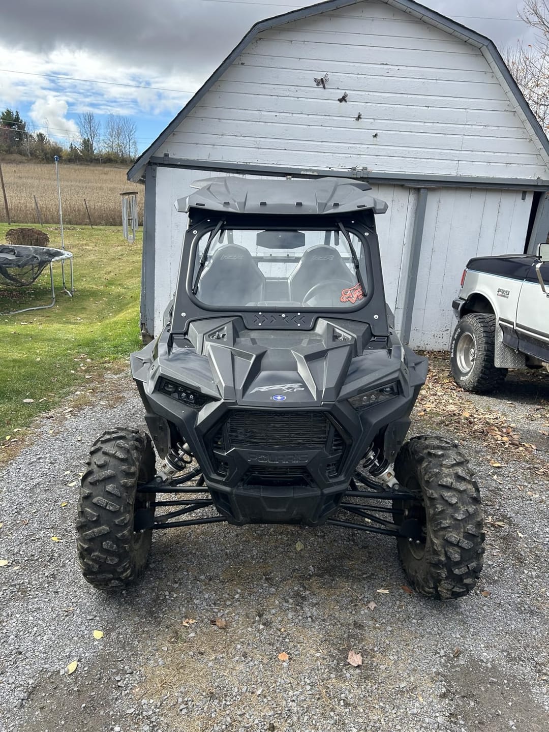 Customer photo review of Glass Windshield with 2 Manual Wipers for Polaris RZR XP 1000 / 4 1000 /Turbo 2019-2026