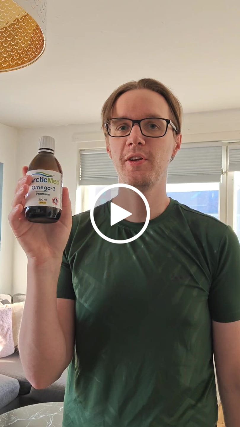 Customer video review of Omega-3 Premium