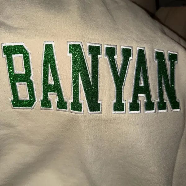 Customer photo review of Custom Embroidered Applique Glitter Mama Sweatshirt - Gift for Mom