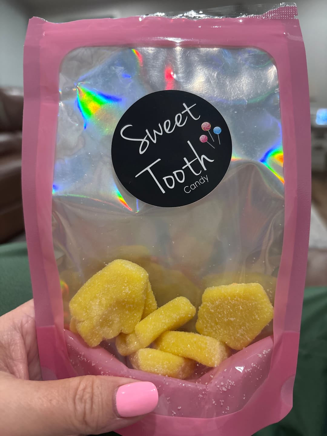 Customer photo review of Just Enough - 
Pineapple Chunks