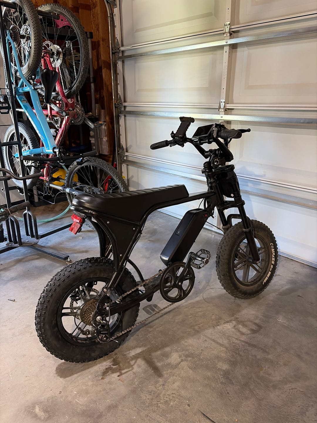 Customer photo review of OUXI V8 Mini Fat Tire Electric Bike