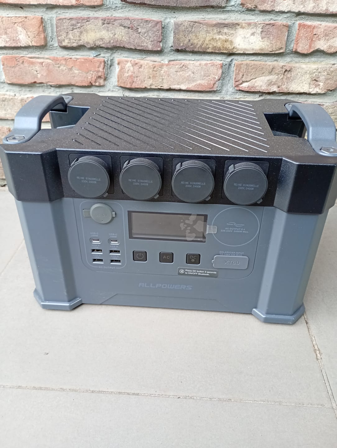 Customer photo review of ALLPOWERS S2000 Pro Station électrique portable 2400W 1451Wh