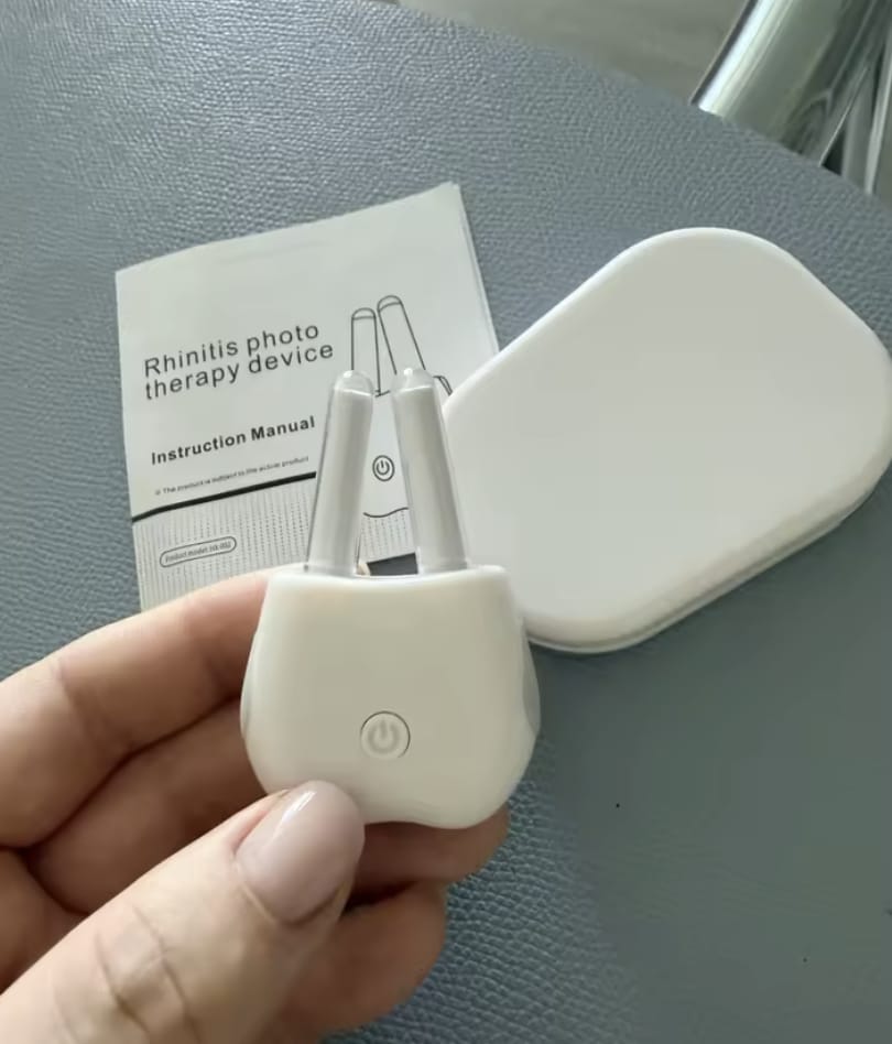Customer photo review of Nasera™ Terapia Nasal de Luz Roja