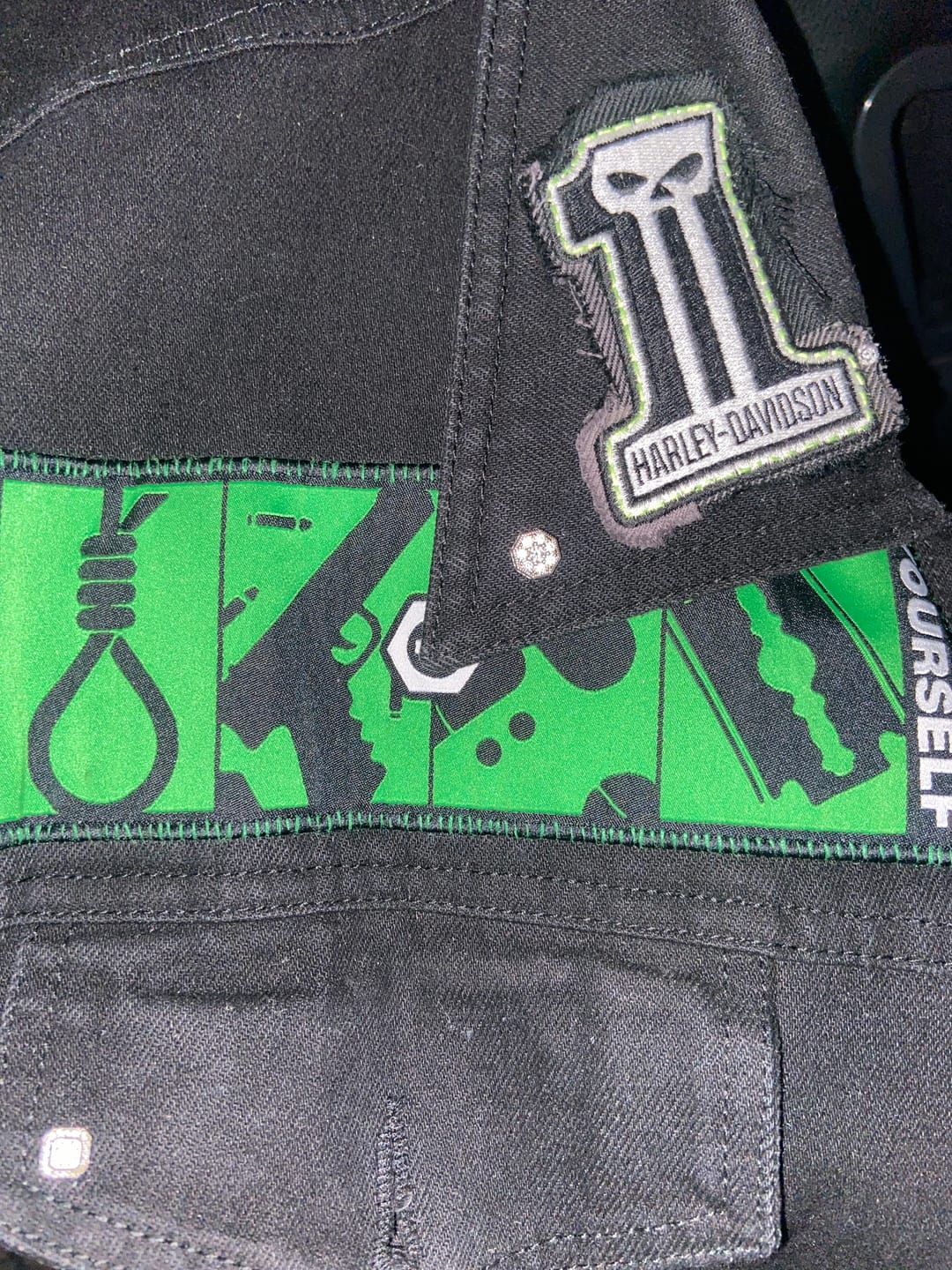 Customer photo review of Type O Negative - Express Yourself - Strip Patch