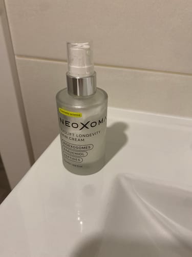 Customer photo review of Exolift Longevity Skin Cream