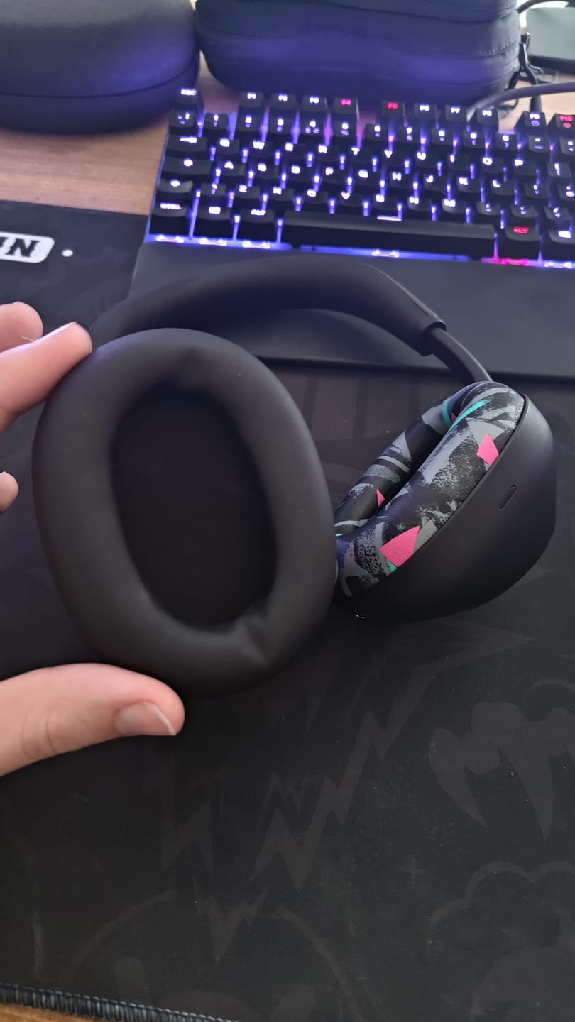 Customer photo review of Upgraded Sony XM6 Replacement Ear Pads - WC PadZ XM6