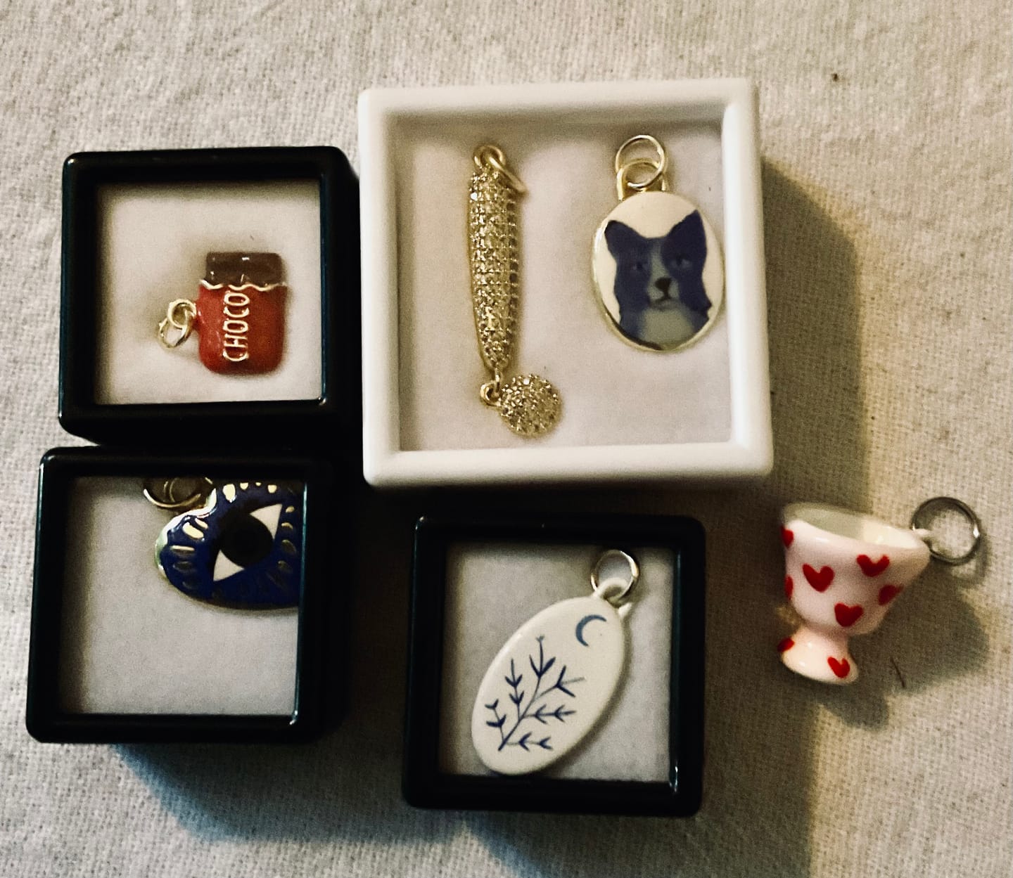 Customer photo review of 3 CHARM BUNDLE - Pick Your Charms TT LIVE
