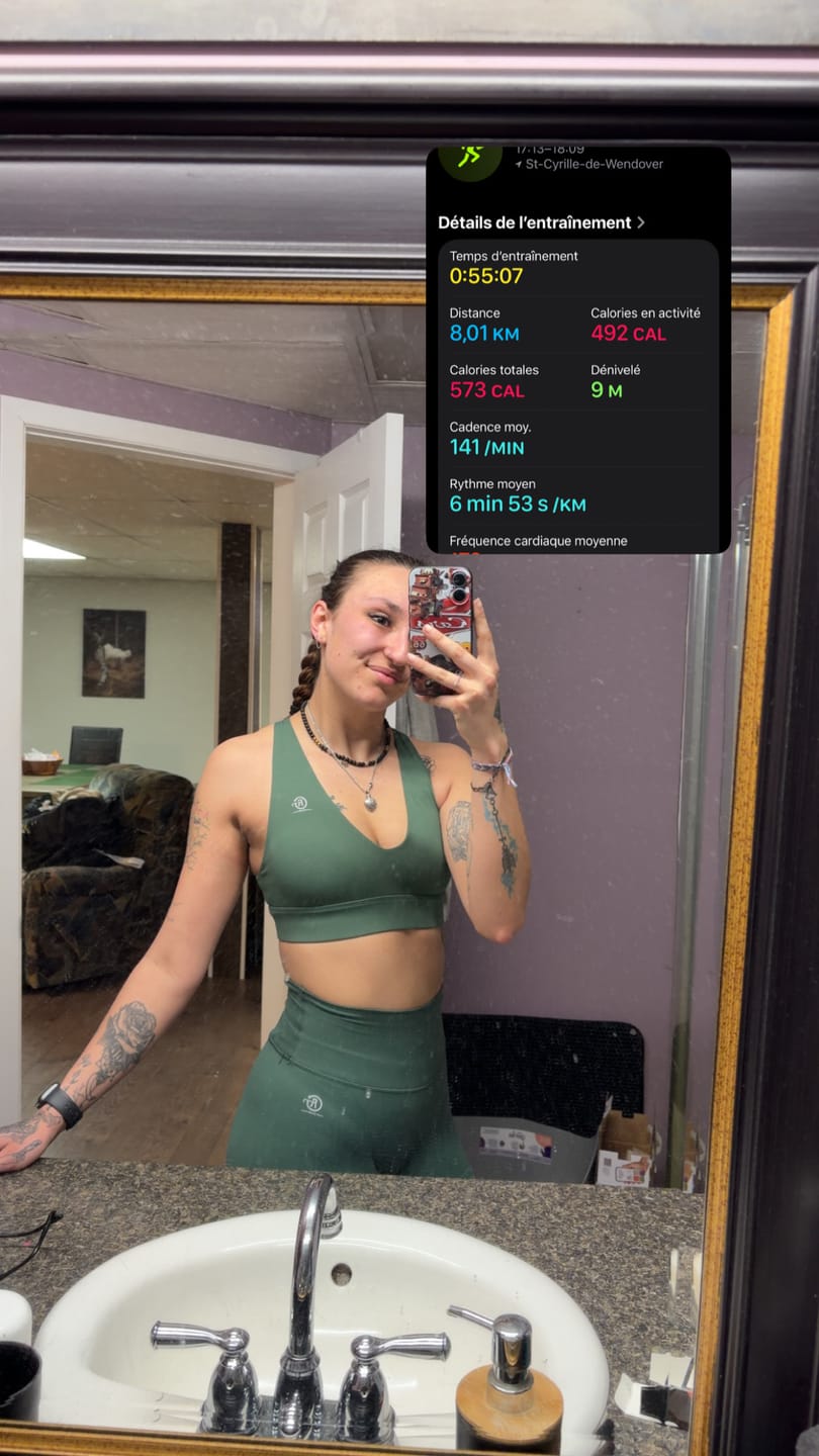 Customer photo review of STYLEFLEX SPORT BRA
