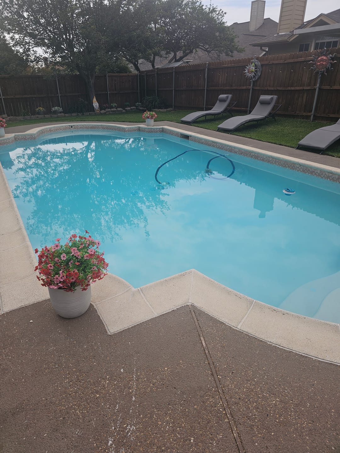 Customer photo review of Refresh 68% Calcium Hypochlorite Pool Shock