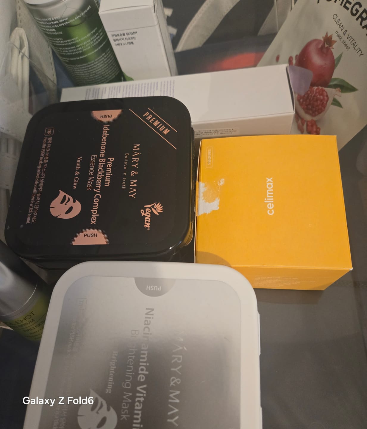 Customer photo review of Mary & May - Masques - Niacinamide Vitamin C Brightening Mask (30 pc)
