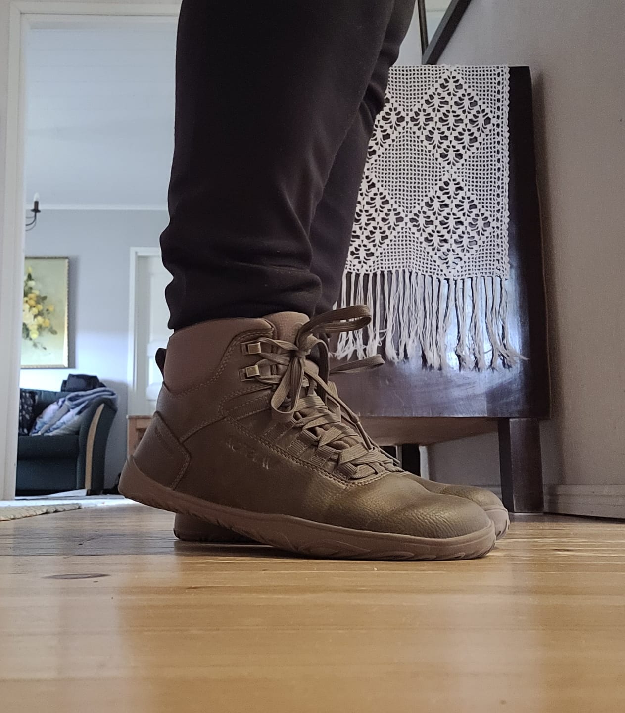 Customer photo review of Vaistoa Uoma 2 -paljasjalkavaelluskengät