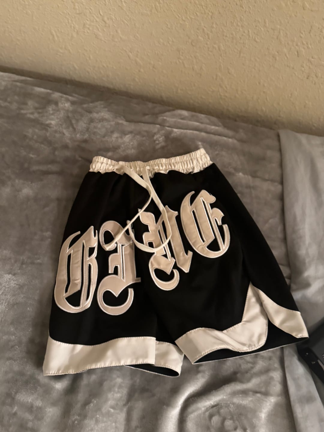 Customer photo review of THE MUAY THAI SHORTS