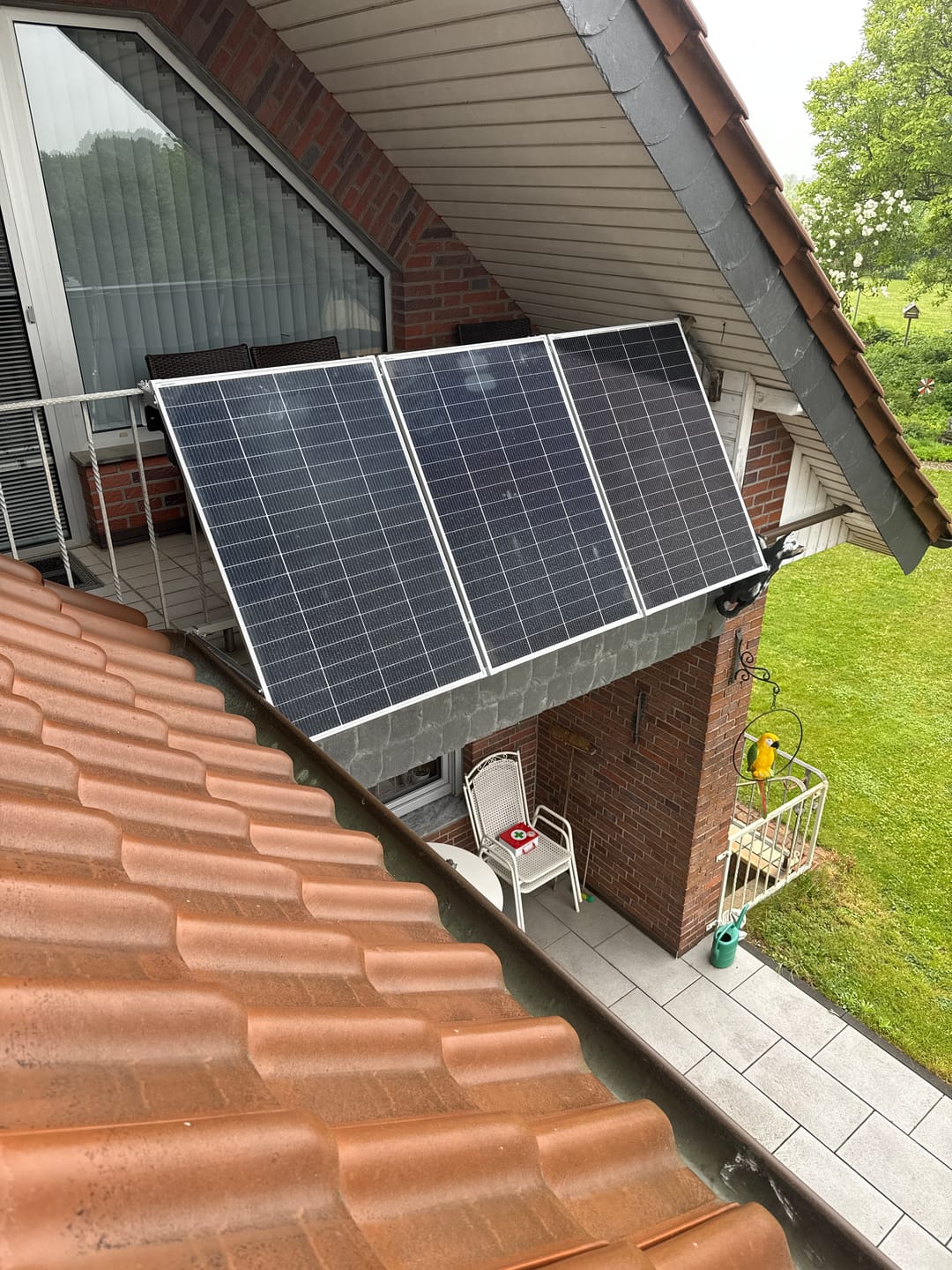 Customer photo review of Ray Lite Balkonkraftwerk 200W~1200W