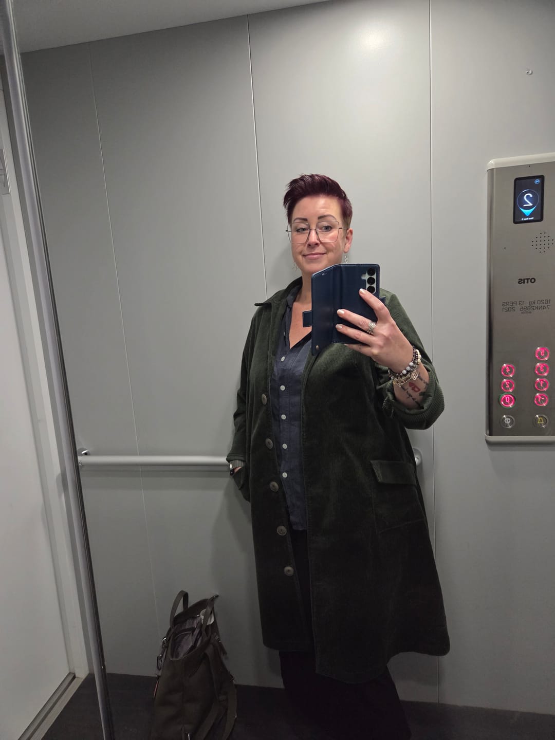 Customer photo review of Manchesterkappa Mörkgrön | Rino