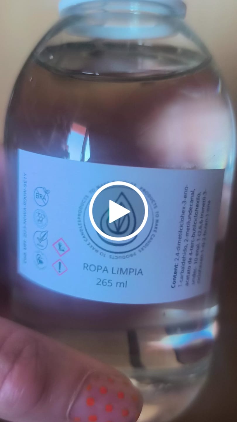 Customer video review of Fragancia ROPA LIMPIA