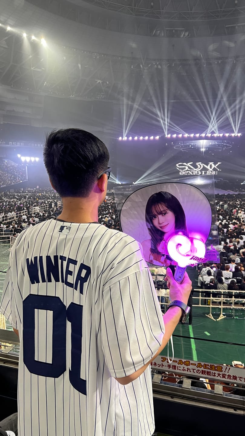 Customer photo review of Aespa NY Baseball Jersey