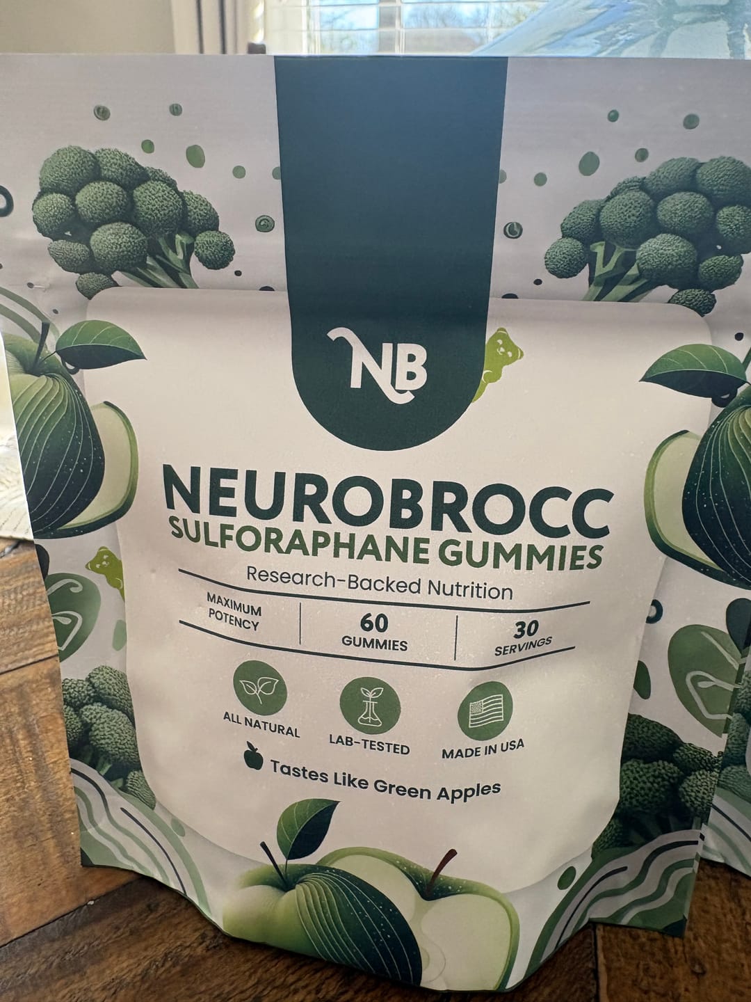 Customer photo review of NeuroBrocc Gummies for Kids