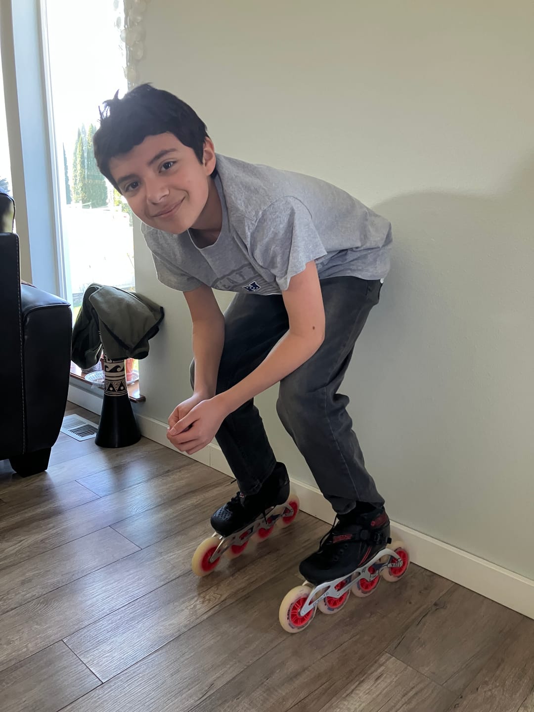 Customer photo review of Elemental Inline Skate Wheel